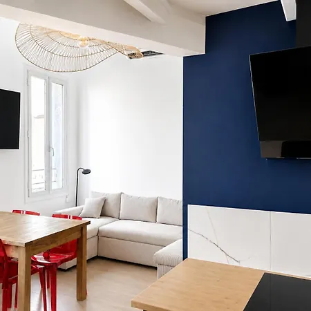 Bohème Climatisé 4 Lits 6 Pers Proche Vieux Port Et Plages Apartamento